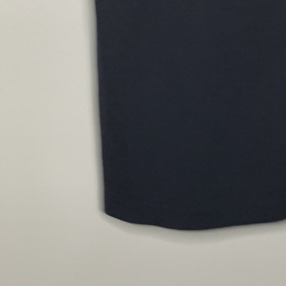 Stuart Alan Petites Sweater Dress Womans 12 Teal Black Stripe No Sleeve w/Jacket - Picture 13 of 16